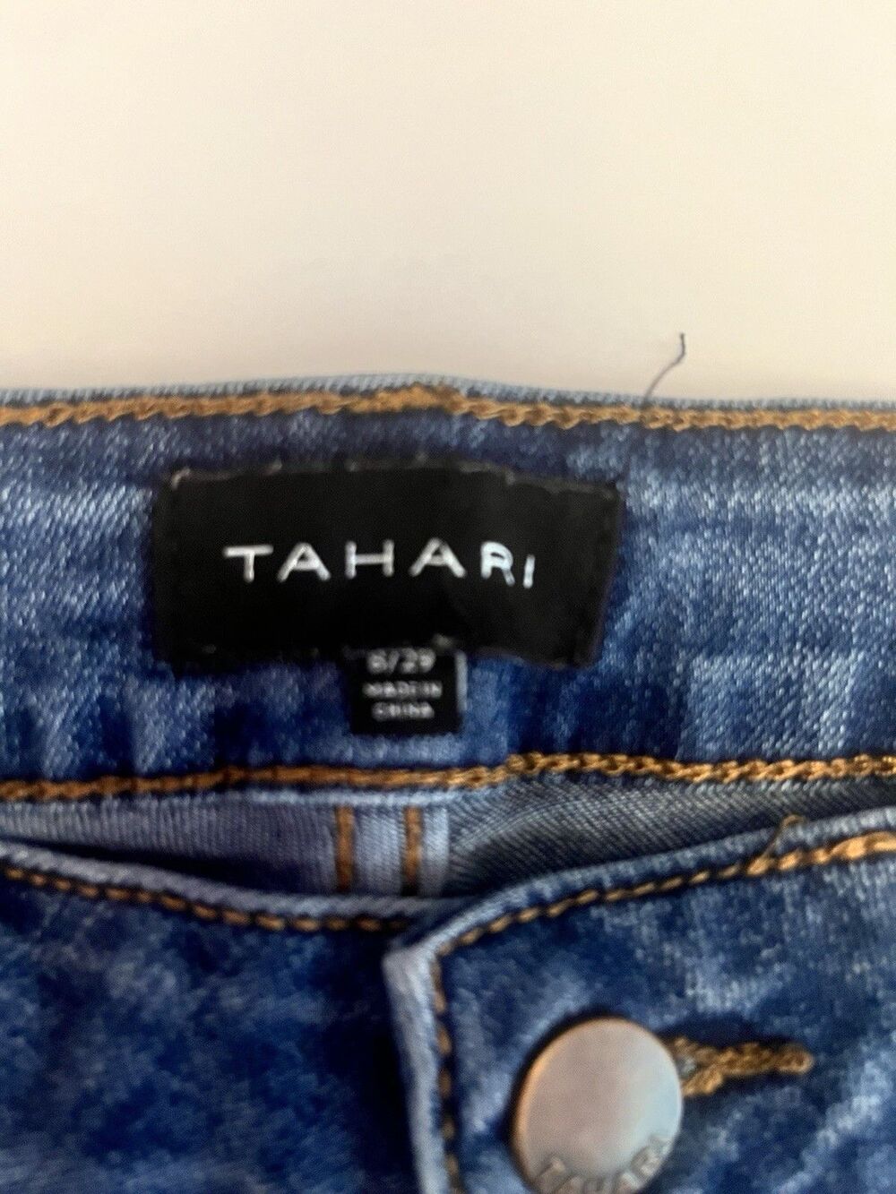 Tahari Kelly Classic Skinny Women’s Blue Jeans Size 8/29 - Picture 3 of 9